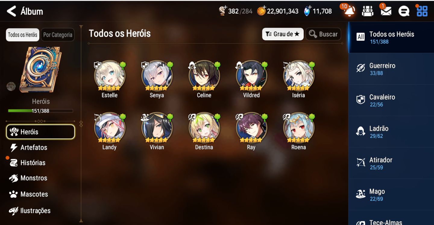 Conta Rank 50 Iniciante LISSETE+HARU/ARTEFATO
