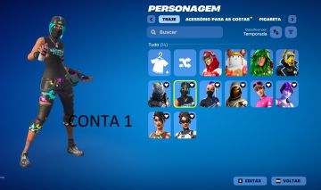 Conta Fortnite Barata |OG E TRYRAD | (Somente Pc e mobile e mobile)