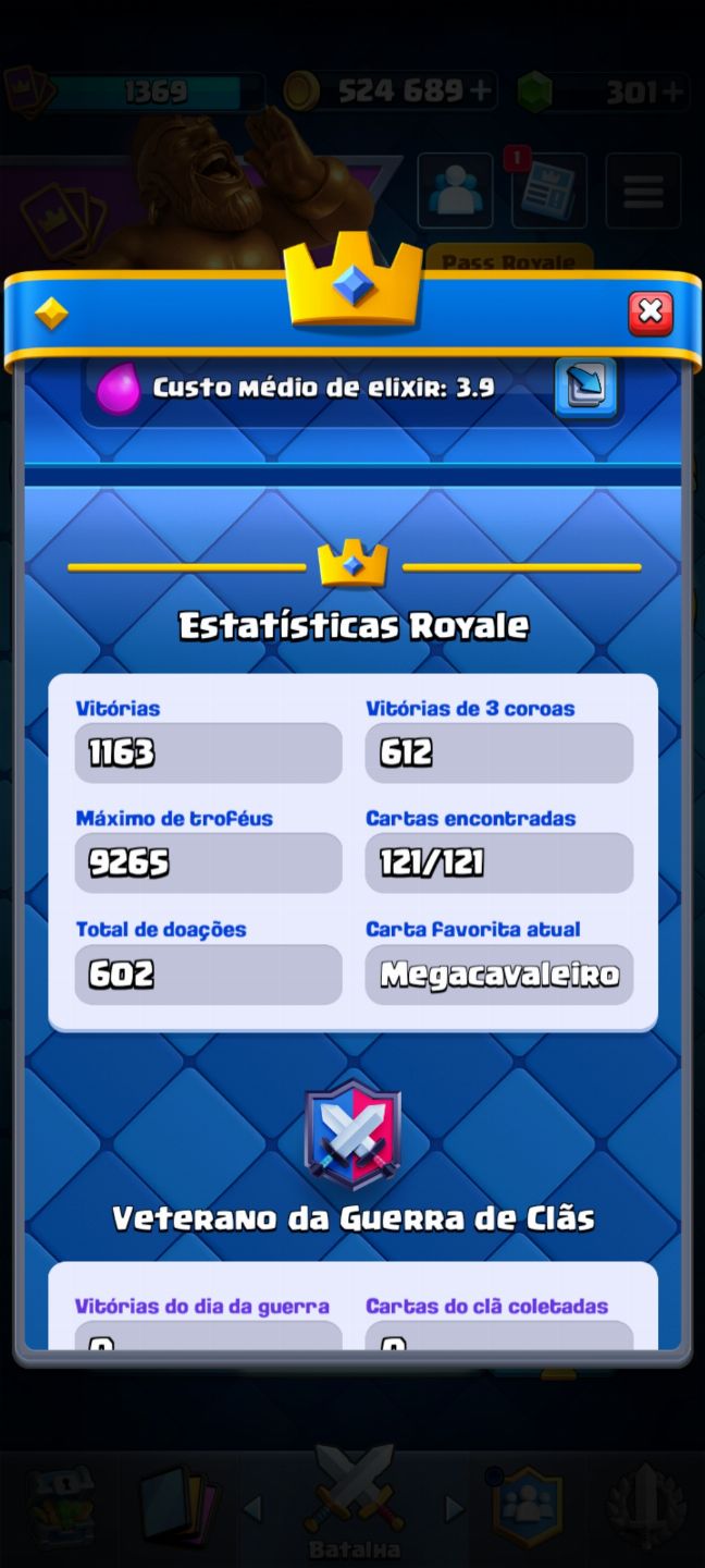 EMBLEMA 9 ANOS DE JOGO | 9 EVOLUÇÕES | Arena 23 | Conta Clash Royale
