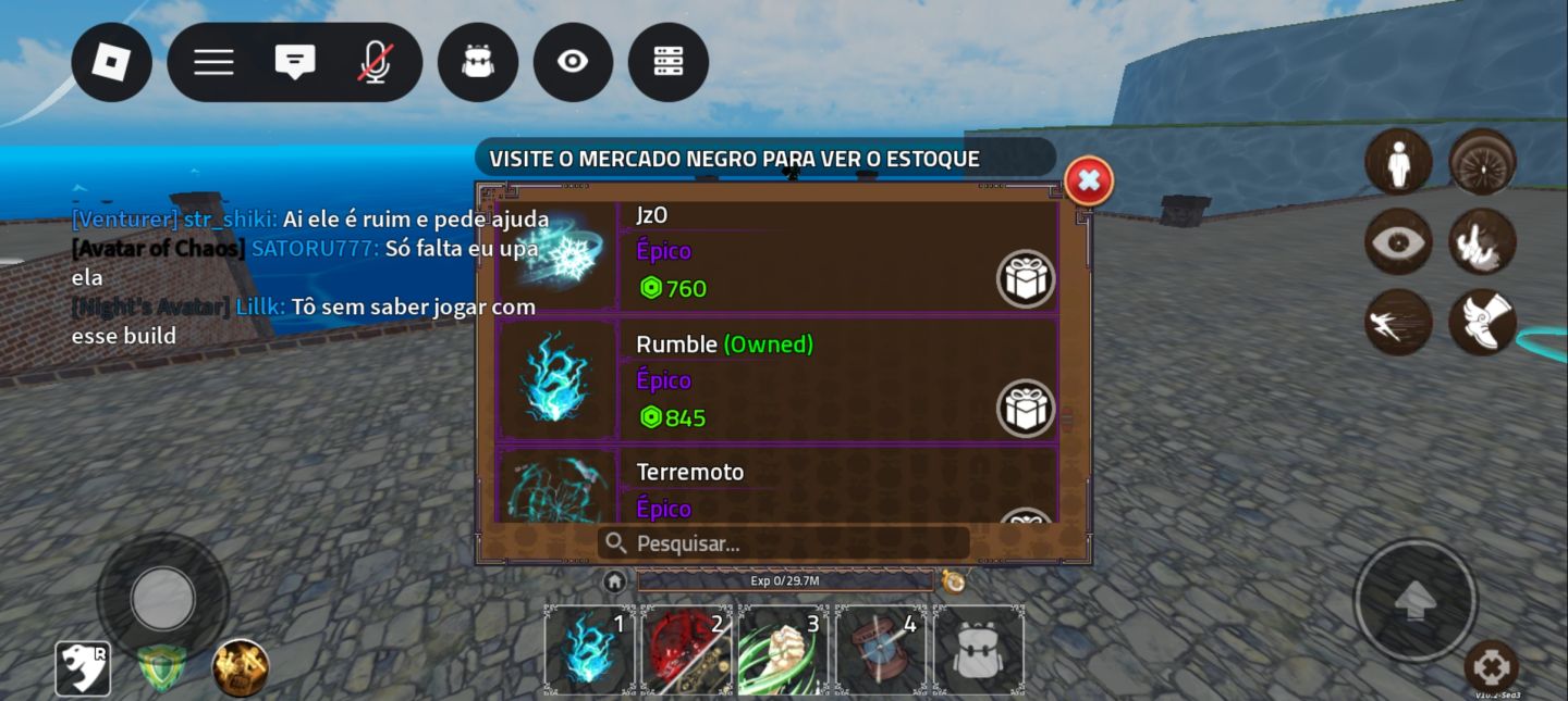 Conta de roblox focada em vários jogos