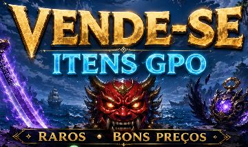 GPO (GRAND PIECE) KIKOKU, ITENS LIMITADOS!!!