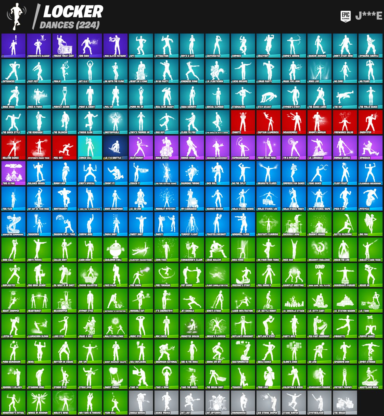 CONTA FORTNITE FULL ACESSO 400+ SKINS 300+ JOGOS EPIC ( PRIMEIRO DONO )