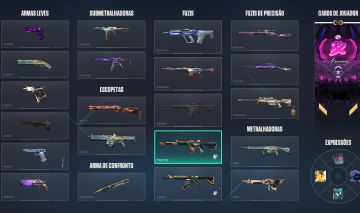 Conta valorant com skins Champions 2022