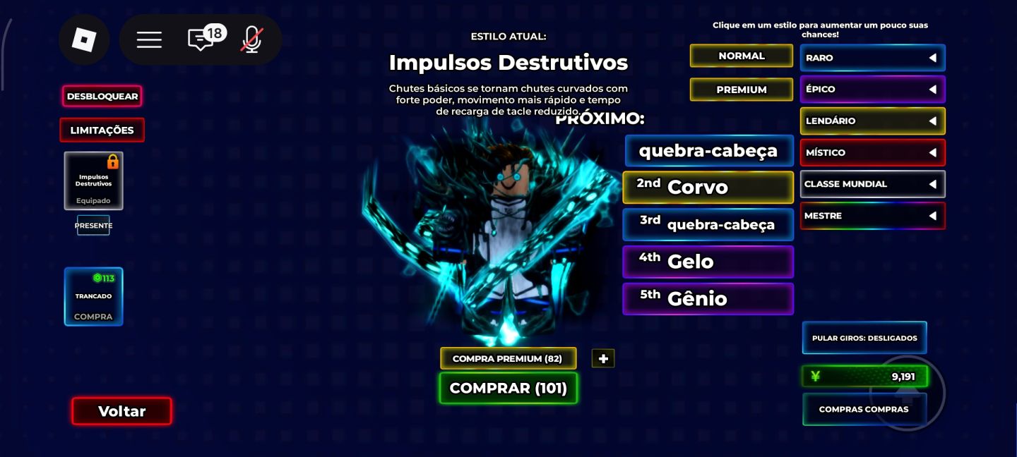 Conta de basketball zero com perfection e Loki no blue lock rivais