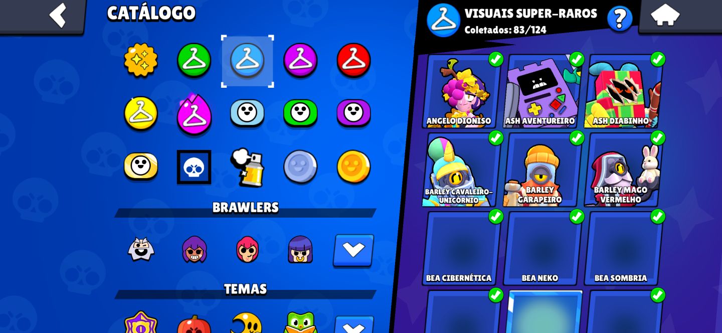 BRAWL STARS 52K TROFÉUS | 107 BRAWLERS | 43 MAX | 849 GEMAS + SKINS EXCLUSIVA