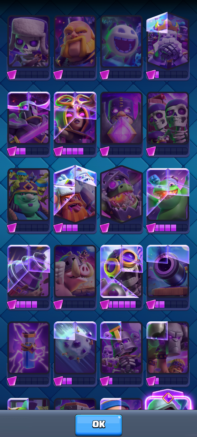 Conta de Clash royale para venda, muito top a conta e bem evoluída