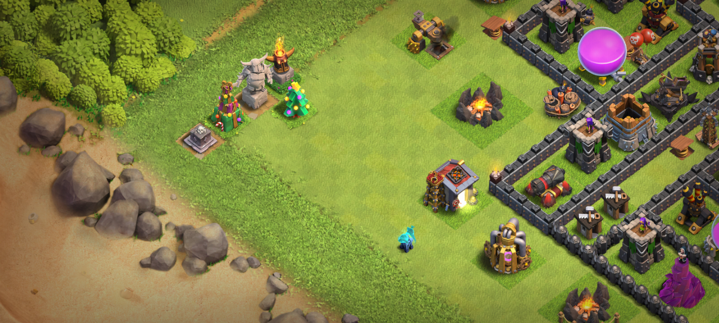 CONTA CLASH OF CLANS - CV 10