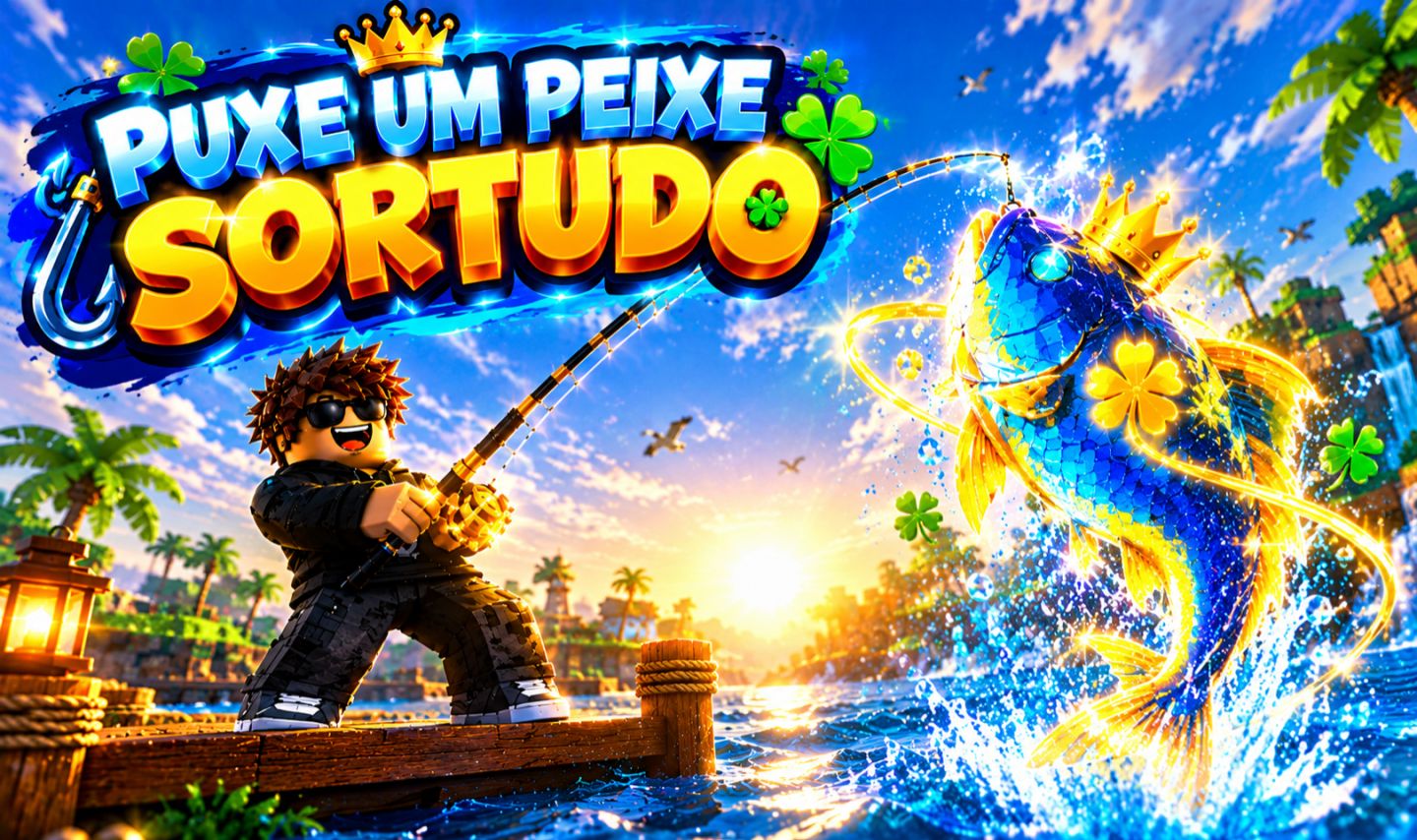 Puxe um peixe sortudo, melhores peixes por menores preços