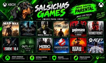 Jogos Xbox One e Series S/X Mídia Digital Parental | Entrega Rápida