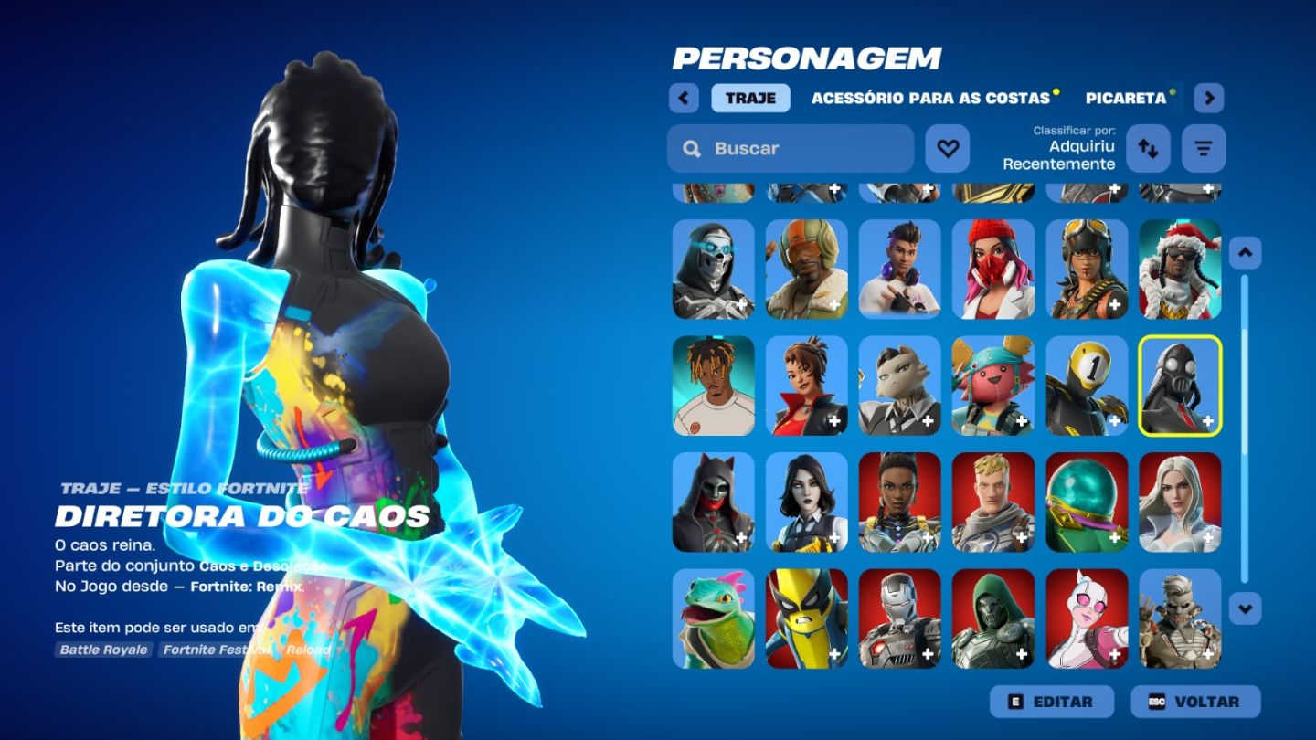 CONTA DE FORTNITE COM 57 SKINS | Marigold | PROMOÇÃO!