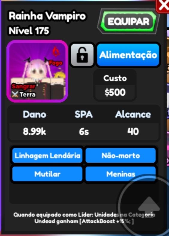 (QUEIMA DE ESTOQUE) All star tower defense venda de personagens