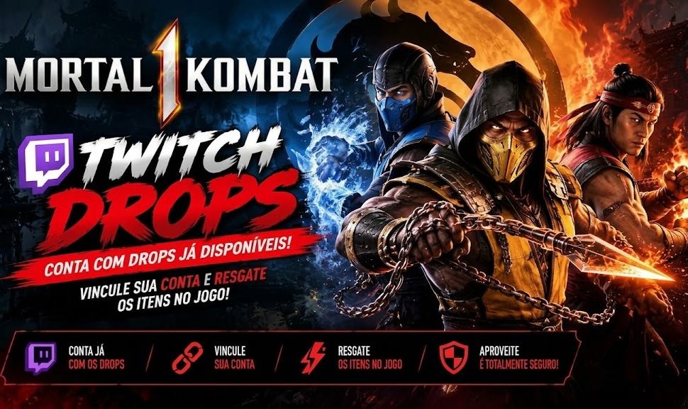 MORTAL KOMBAT 1 - TWITCH DROP - SKINS SUBZERO E FROST