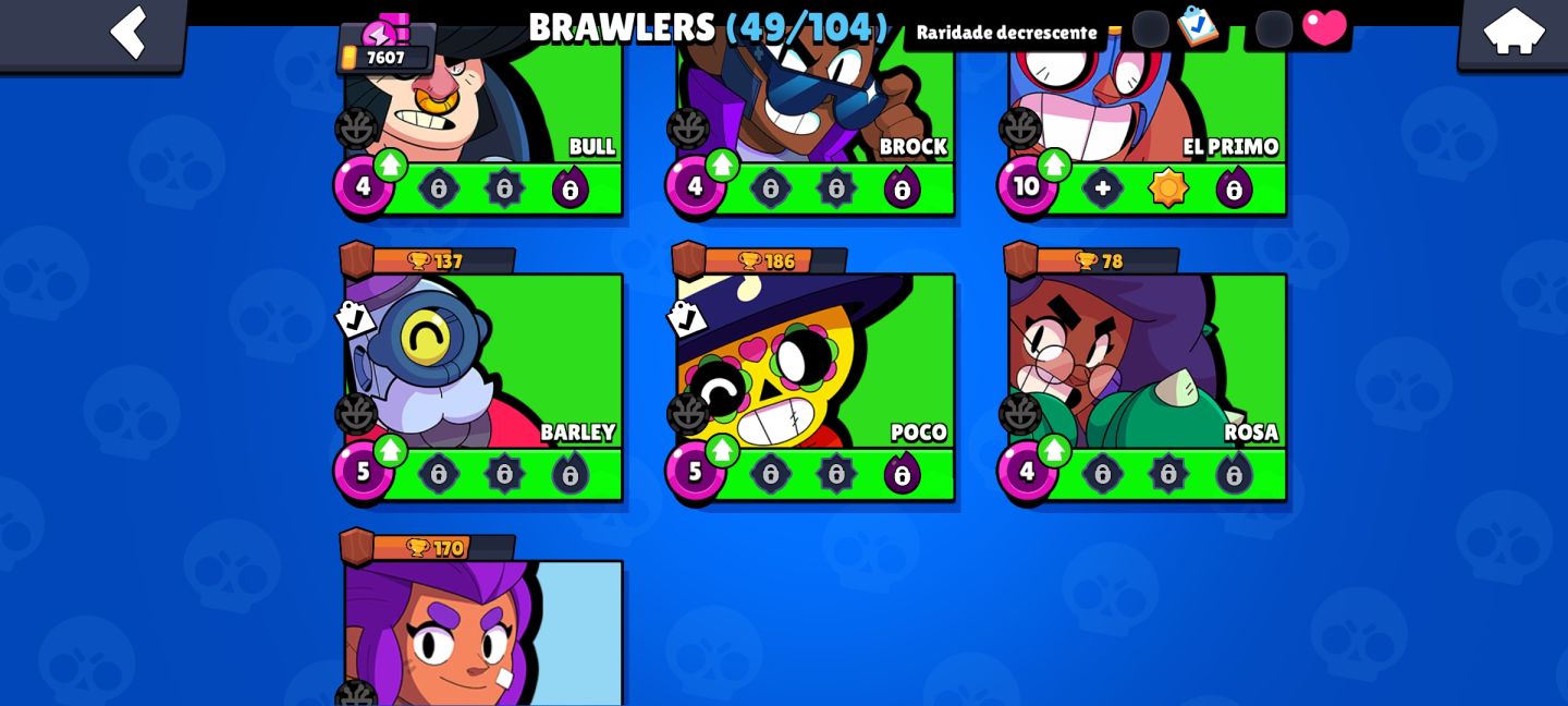 CONTA RARA CLASH ROYALE + CONTA BRAWL STARS MEDIANA