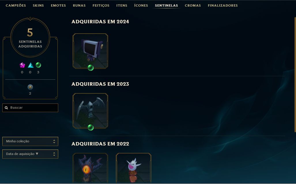 CONTA PRA SMURF LVL 55 - PLATINA 4 - 1 SKIN LENDARIA - 8 EPICAS MMR ALTO