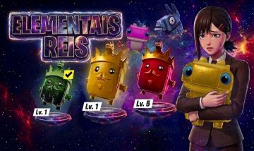 REAIS ELEMENTAIS FORTNITE - NOVOS ELEMENTAIS