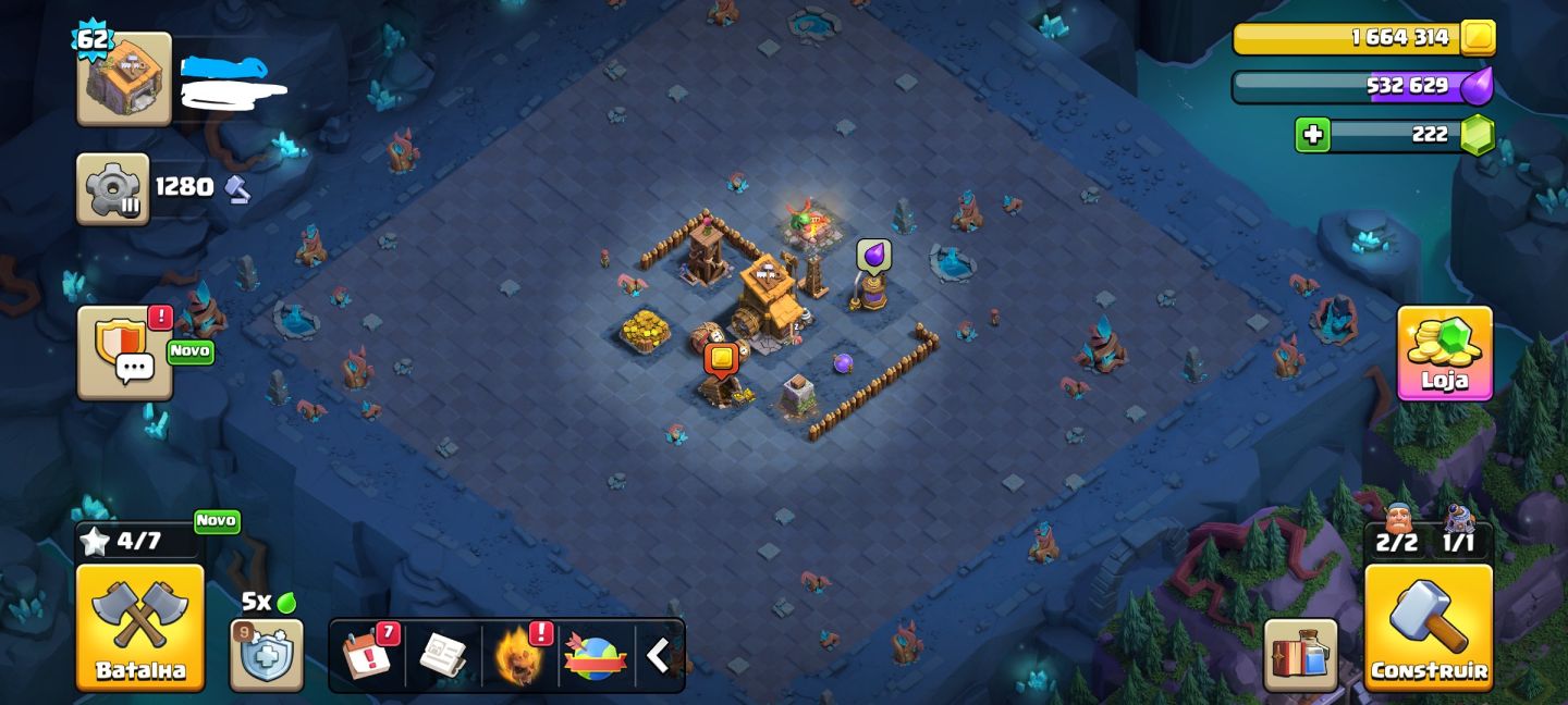 CONTA DE CLASH OF CLANS | CV NIVEL 11