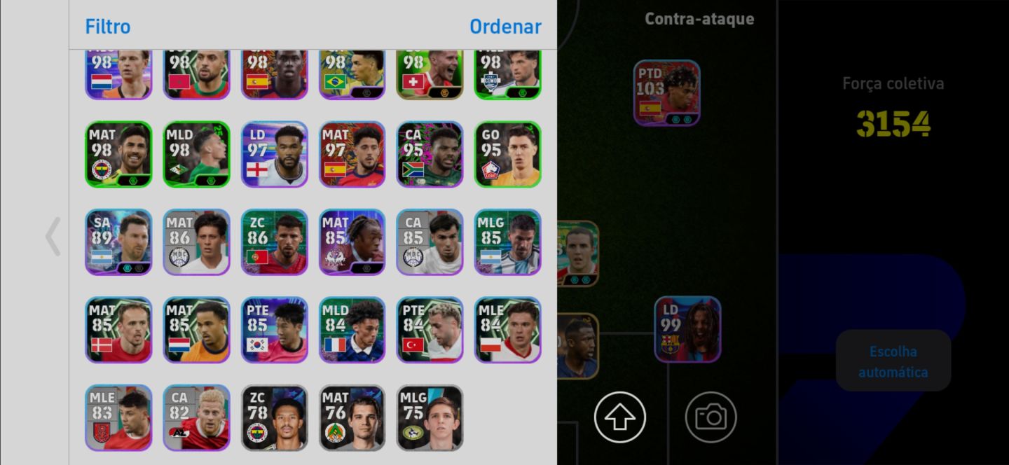 Conta efootball Nico paz 106