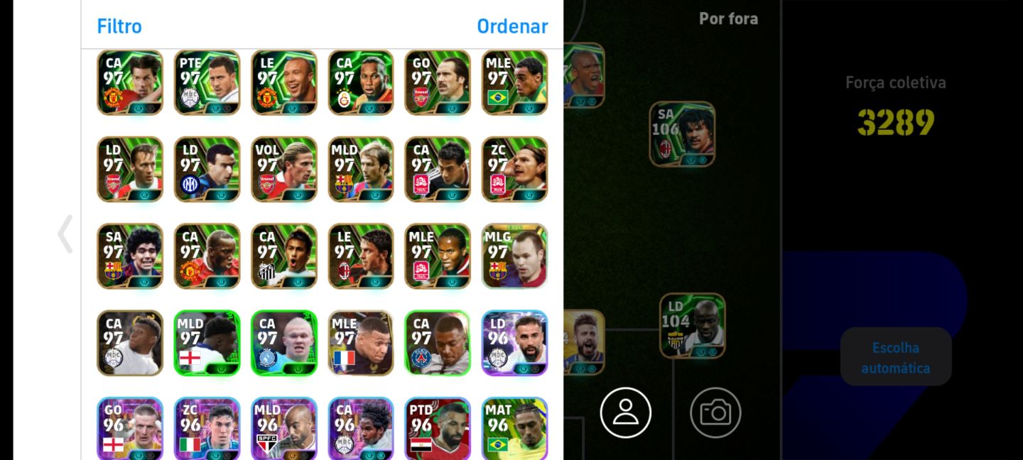 Conta de efootbol Full epico