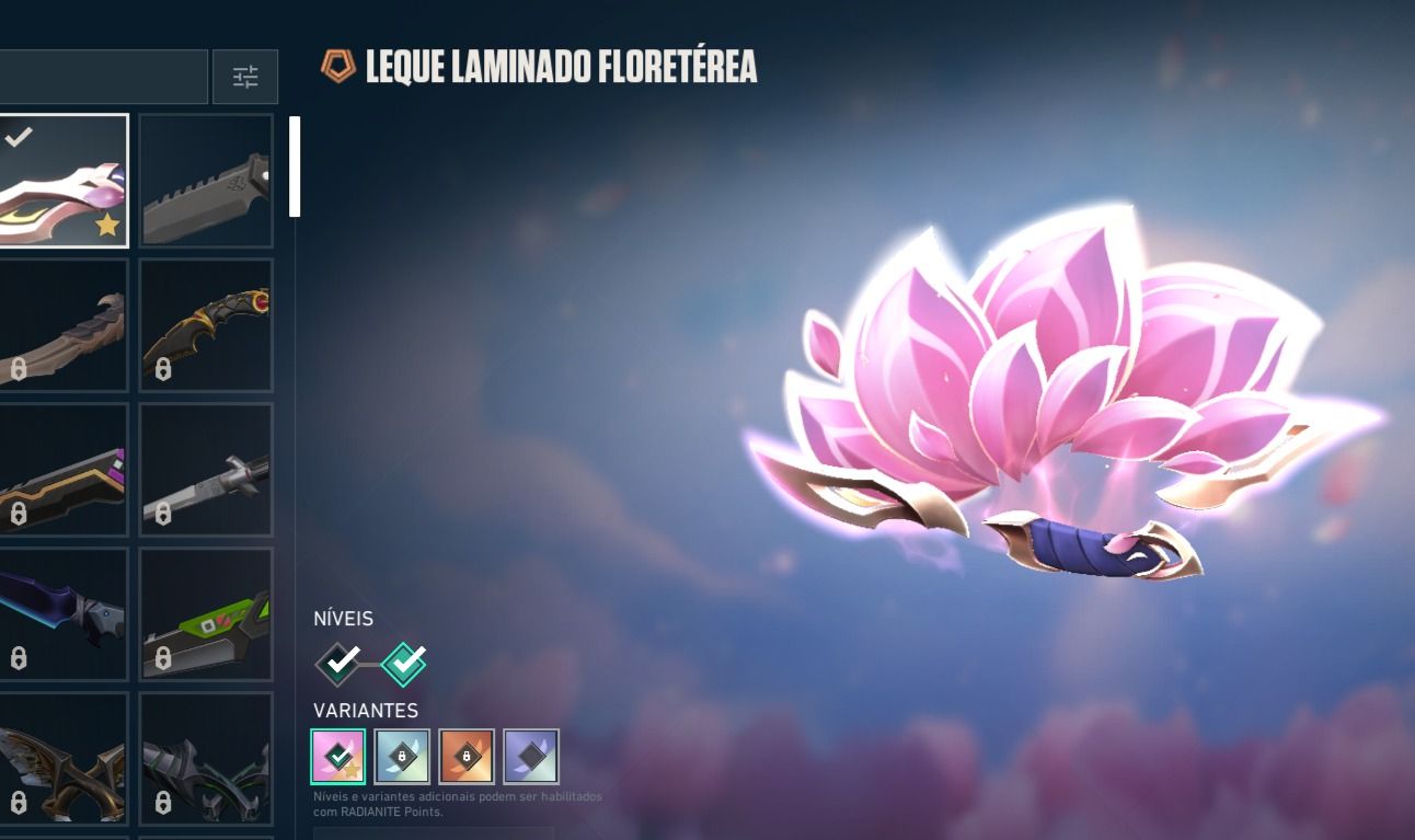 Conta Valorant Faca + Skins