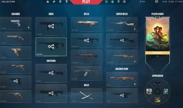 Conta valorant, ascendent 1, muitas skins.