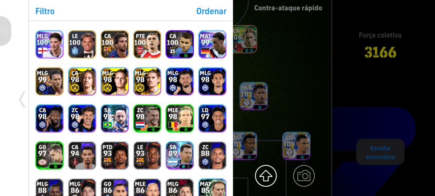 Braba do Fernando torres 3166 de força/ só Konami id