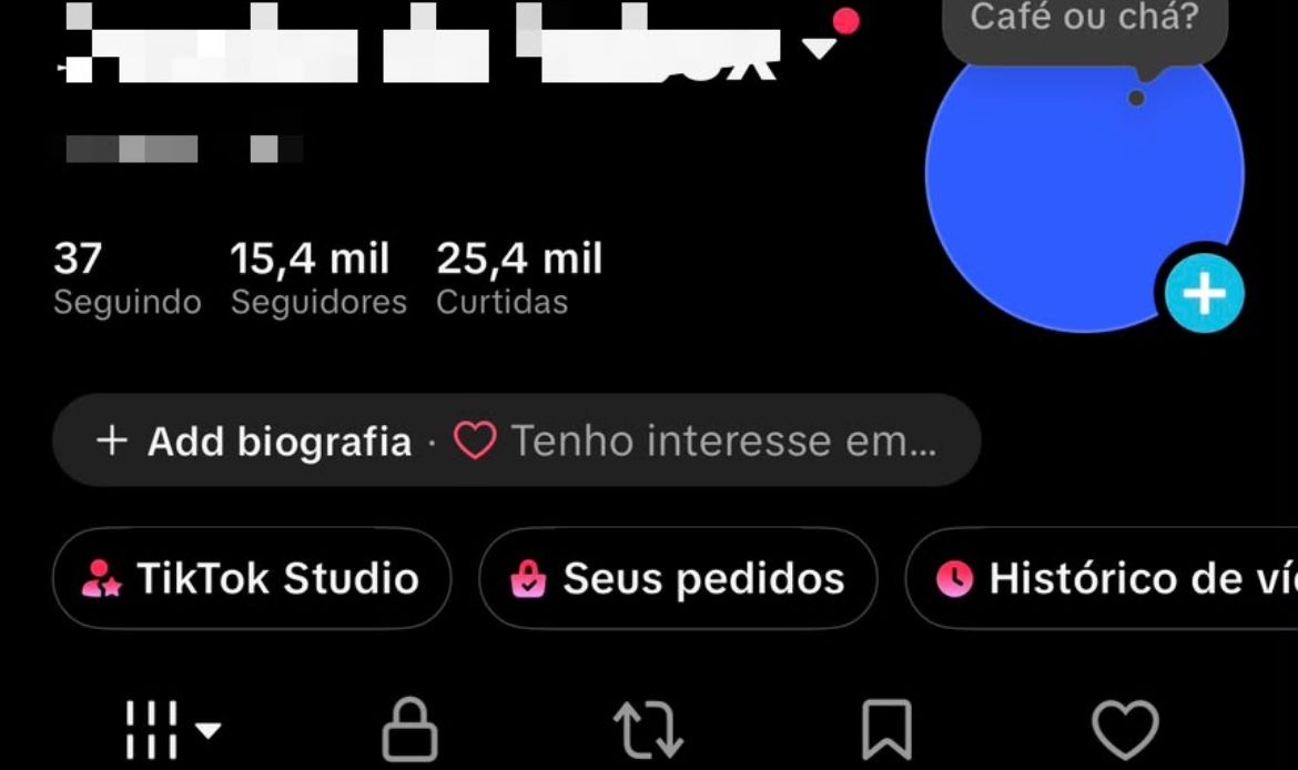CONTA TIKTOK 15K SEG/ LIVE STUDIO PC ATIVO