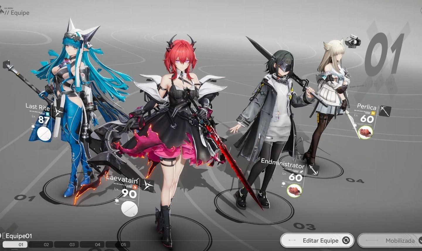 Arknights Endfield, Nível 51, Conta com Laevatain, Last Rite e Ardelia