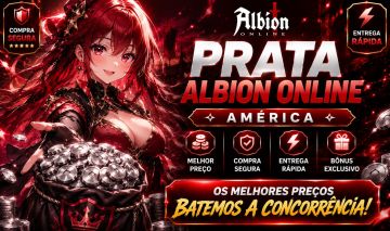 Prata Albion Online América | Preço Imbatível | Bônus Exclusivo