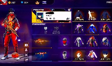 Free Fire Jujutsu Kaisen Megumi, Nobara, Ump Atributada, Passe, 324 Diamantes e+