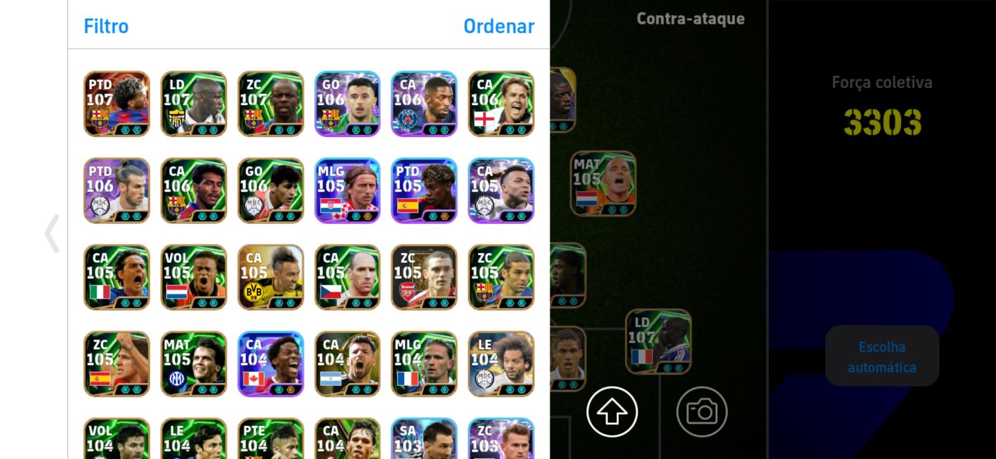 CONTA EFOOTBALL FULL META 2027 | PELÉ 108/ CR7 107/ ZOLA 107 ENTRE OUTROS