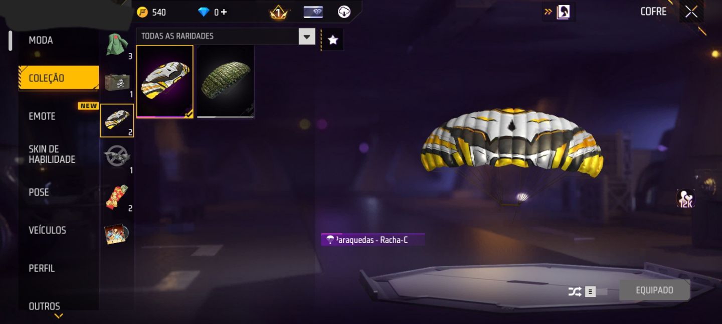 CONTA FF + NAILOONG + KAKASHI + 2 SKINS + EMOTE + XM8 ATRIBUTADA (SEU EMAIL)