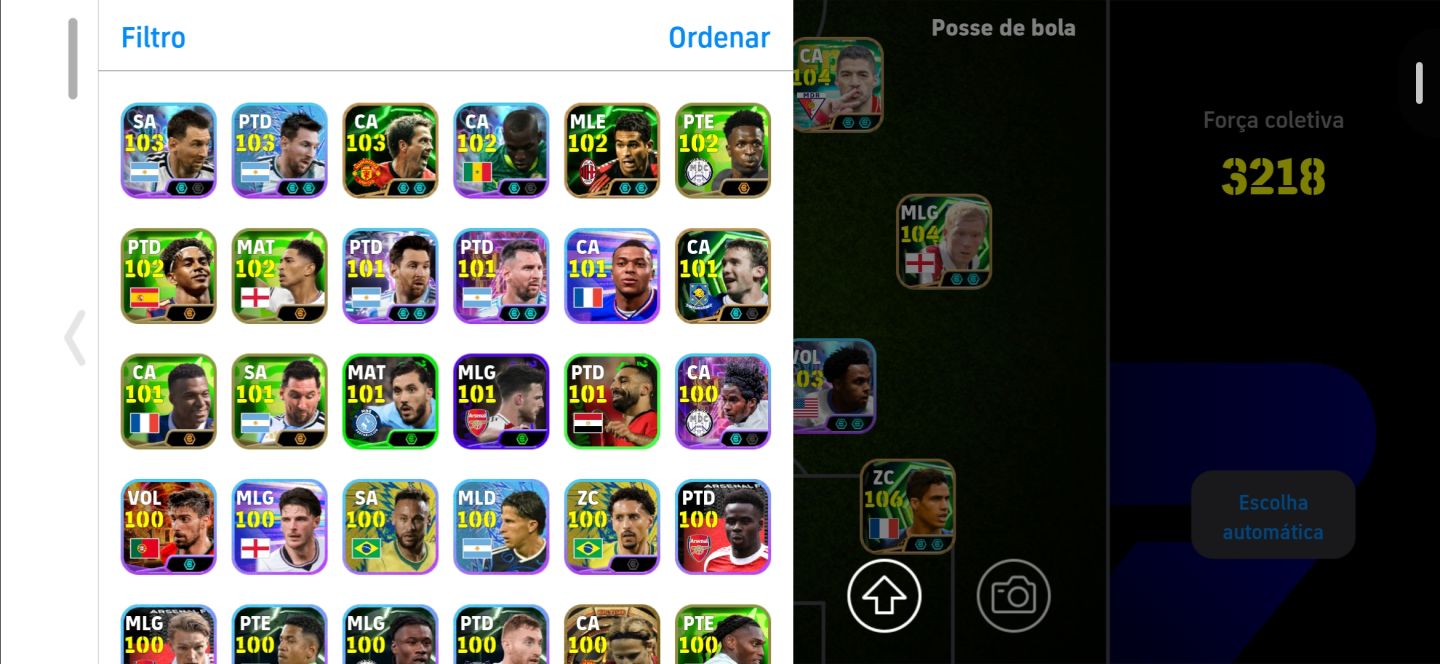 CONTA EFOOTBALL COM DROGBA NOVO E COMPANHIA