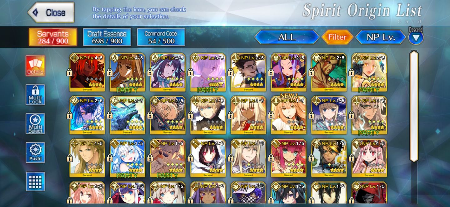 FGO NA | 10 SSR (13 NP) | 400 SQ | Karna NP3 + BB Dubai NP2