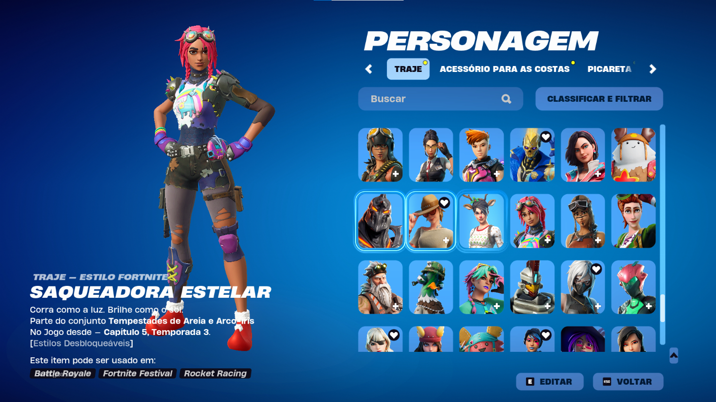 CONTA FORNITE RARA (OLHA DESCRIÇÃO)