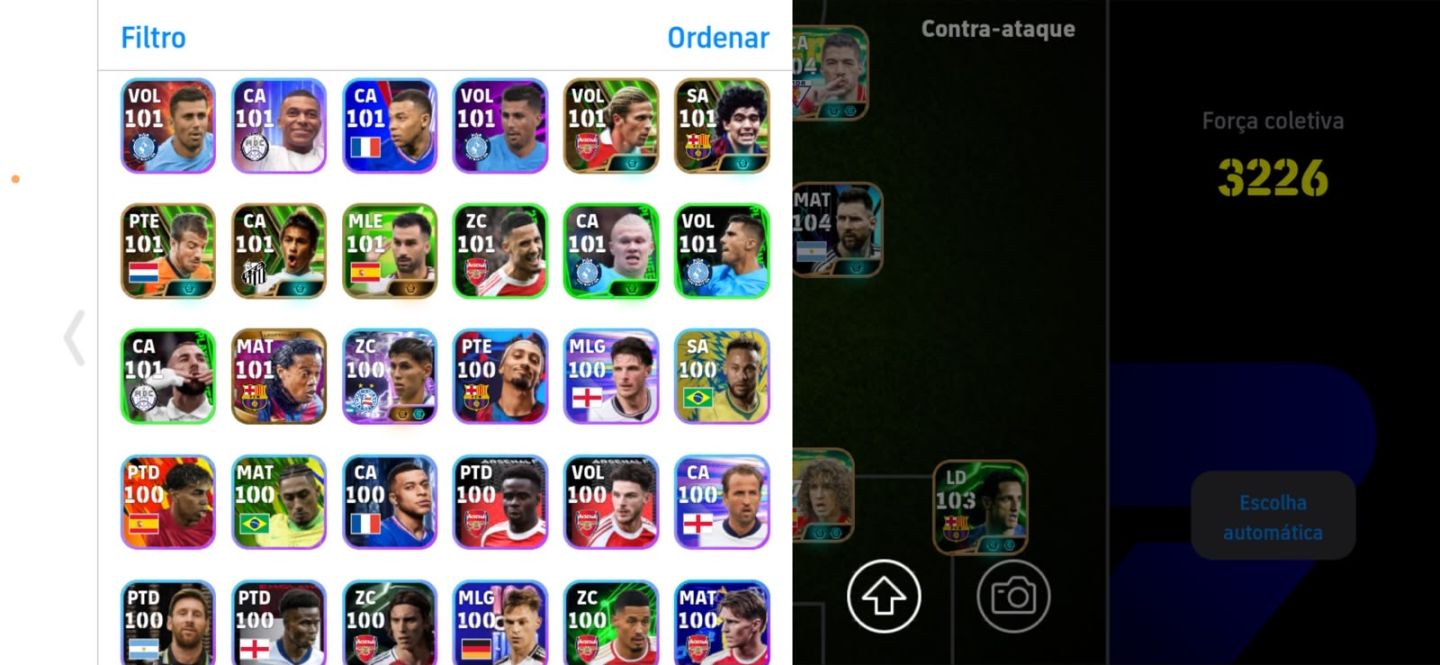 Conta efootball com gullit 108