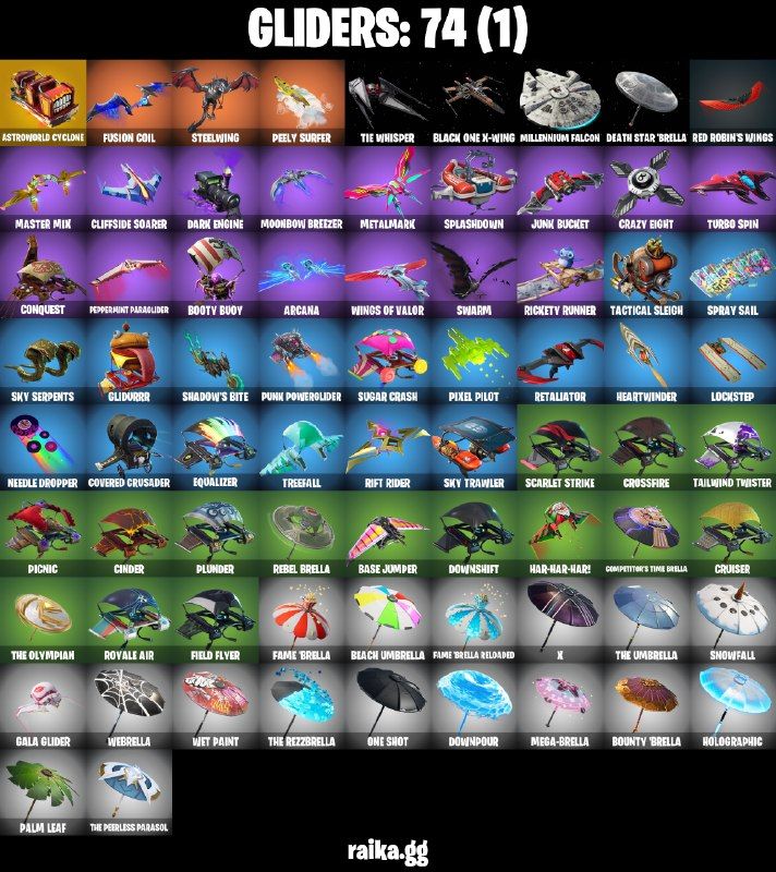 161 Skins - Carbide, Drift, Ragnarok, Calamity, Catalyst, 550 vbucks