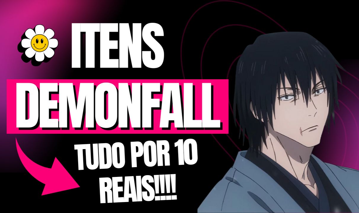 ITENS DEMONFALL - TUDO POR 10 REAIS!!!! (apoie vendedores iniciantes)