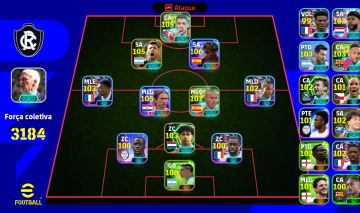 Conta efootball com yamal e Modric