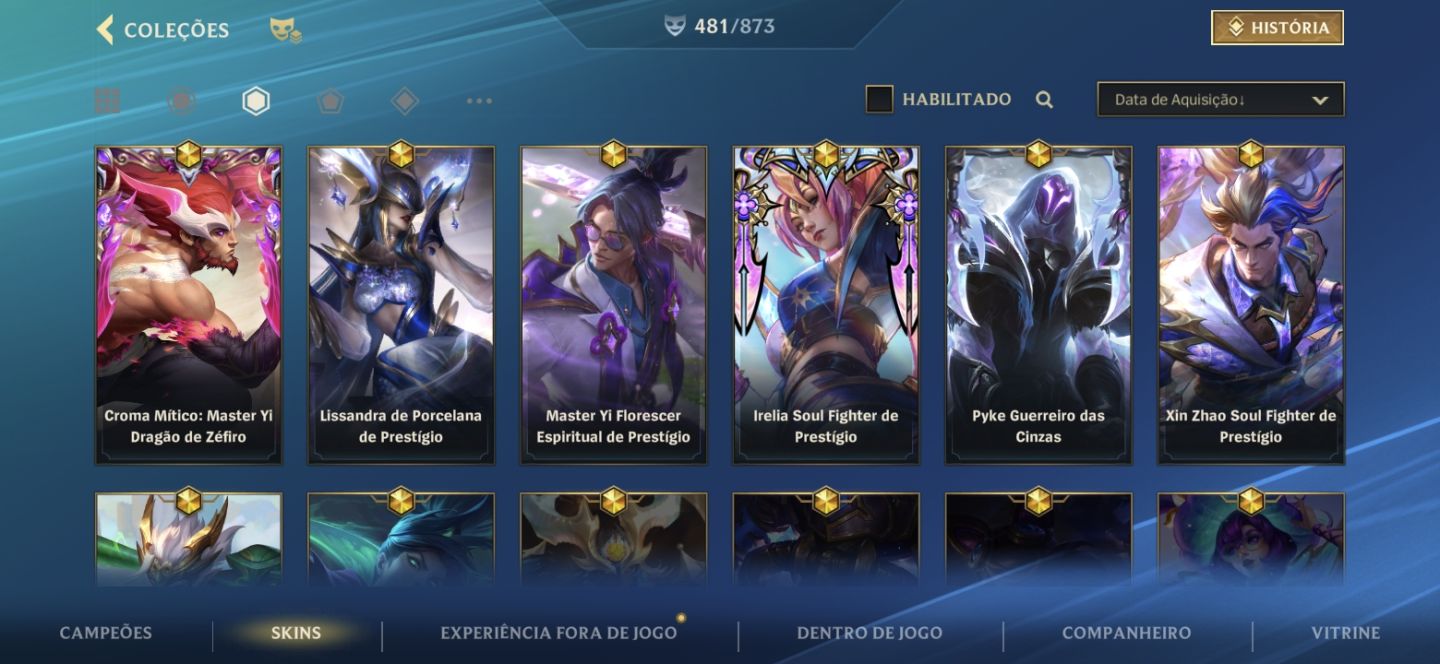 CONTA PREMIUM DE WILD RIFT
