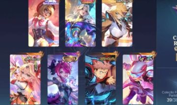 Conta Mobile Legends (Mlbb) Skins Sario e Selena Zenith, skins jjk e skin Naruto