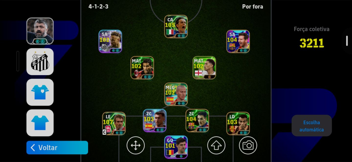 CONTA DE EFOOTBALL MUITO TOP!!
