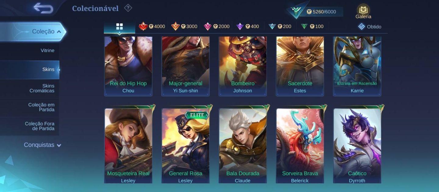 CONTA MLBB BOA PARA INICIANTES! MAIN ROTA