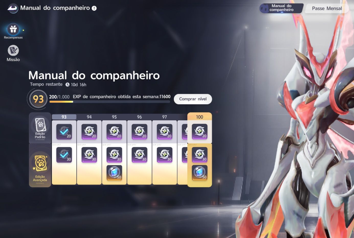 Conta Aniimo lvl 62 +20 Prismana