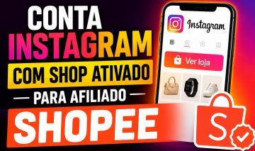 CONTAS DE INSTAGRAM COM SHOP ATIVO