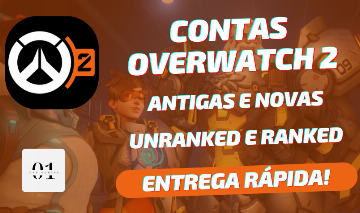 CONTAS OVERWATCH 2 ANTIGAS E NOVAS | UNRANKED E RANKED | FULL ACESSO