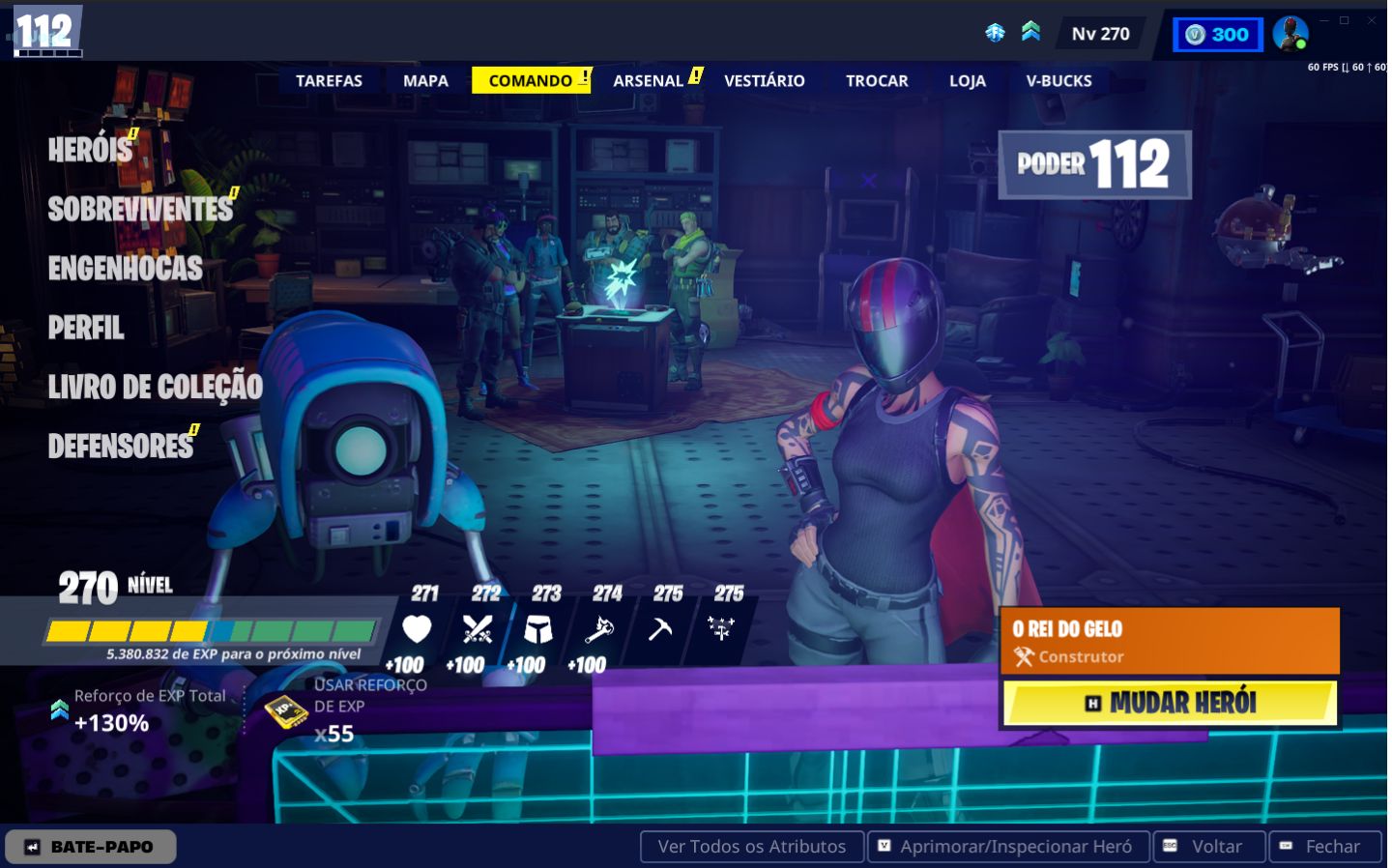 CONTA SALVE O MUNDO FUNDADOR DANDO VBUCKS DIARIO/ 2 GESTOS MAIS RAROS DO JOGO