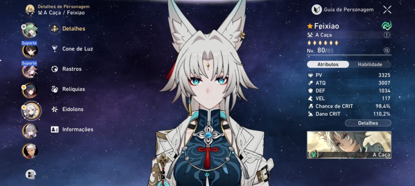 CONTA HONKAI STAR RAIL COM EVANESCIA E2S1 E BANNER GARANTIDO