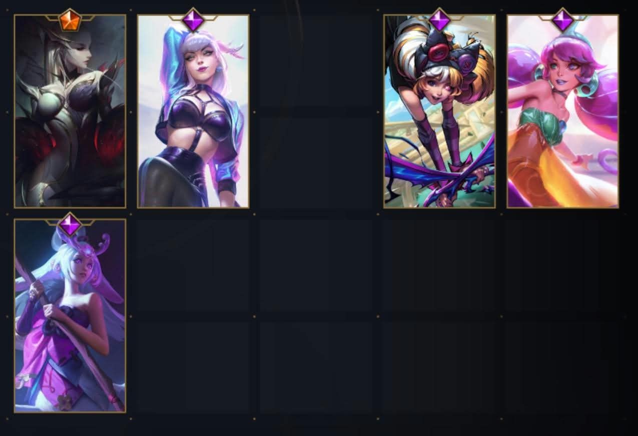 (WR) MAIN FADA - SKINS LUX, NAMI, SERAPH E MUITO MAIS.