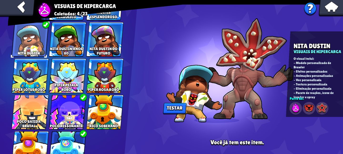 [VENDA] CONTA BRAWL STARS 110K TROFÉUS | VENDA RÁPIDA