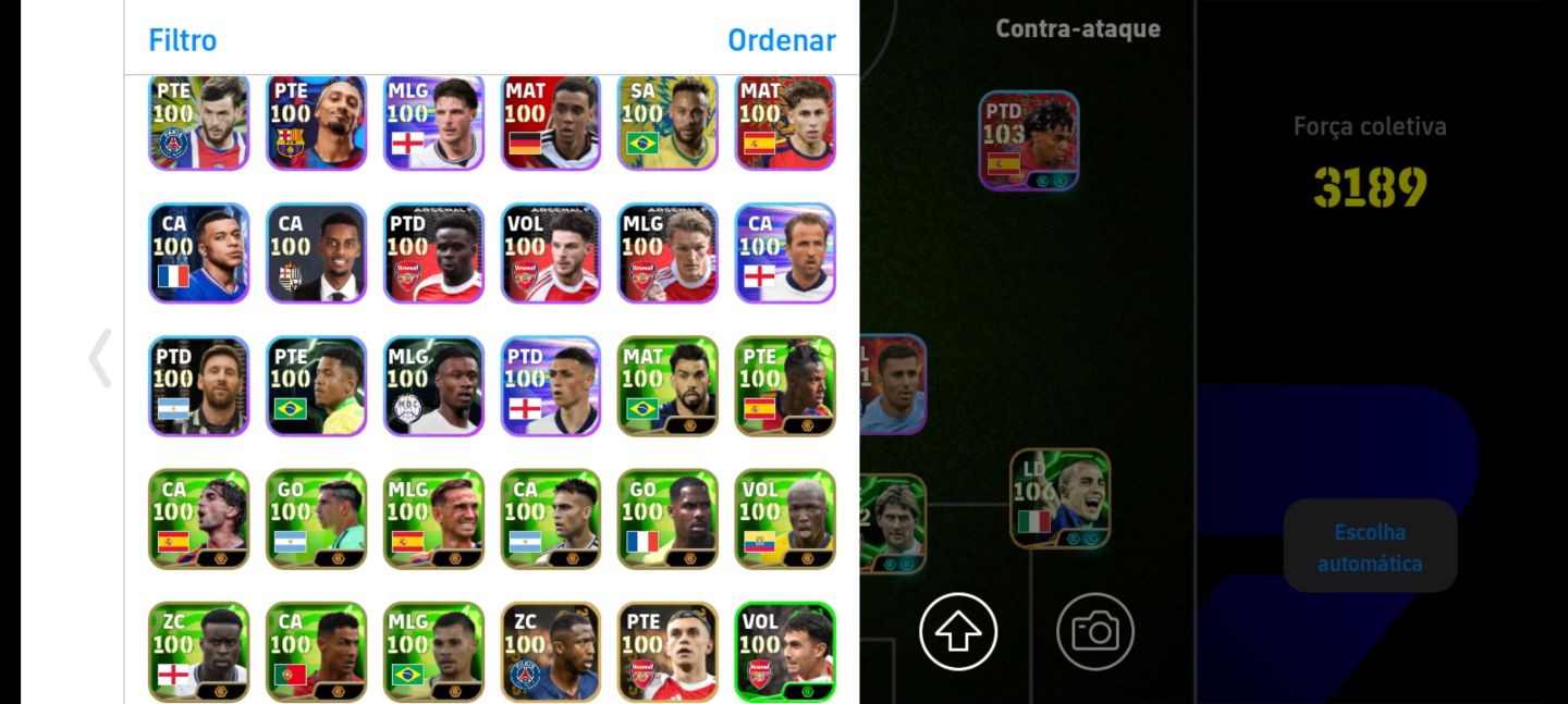 CONTA eFootball MOBILE